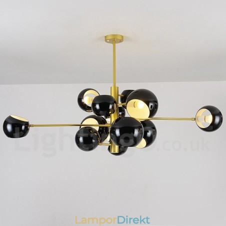 Svart 13 Light Modern Contemporary Chandelier Lamp Light Svart 13 Light Modern Contemporary Chandelier Lamp Light