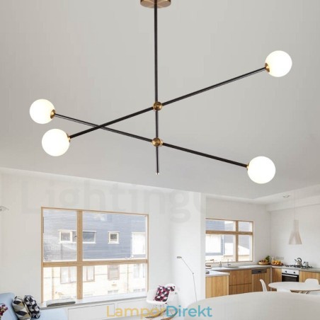 Modern Contemporary 4 Light 2 Tier Chandelier Light Modern Contemporary 4 Light 2 Tier Chandelier Light