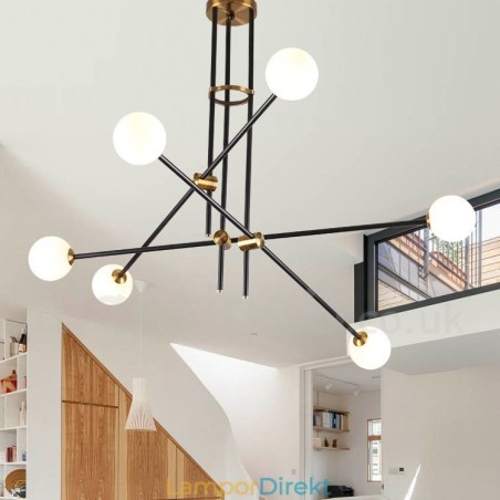 Modern Contemporary 6 Light 3 Tier Chandelier Light Modern Contemporary 6 Light 3 Tier Chandelier Light