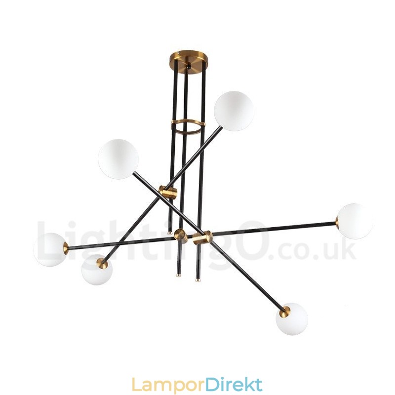 Modern Contemporary 6 Light 3 Tier Chandelier Light