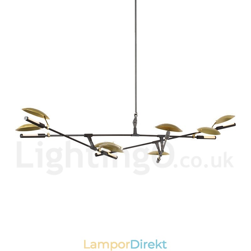 Modern Contemporary 8 Light Chandelier Light Lamp