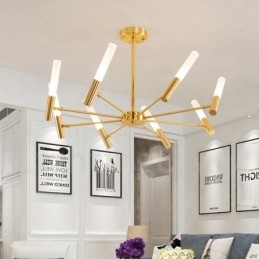 8 Light Roterbar Modern Contemporary Chandelier Light