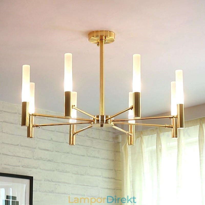8 Light Roterbar Modern Contemporary Chandelier Light