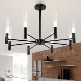 8 Light Roterbar Modern Contemporary Chandelier Light