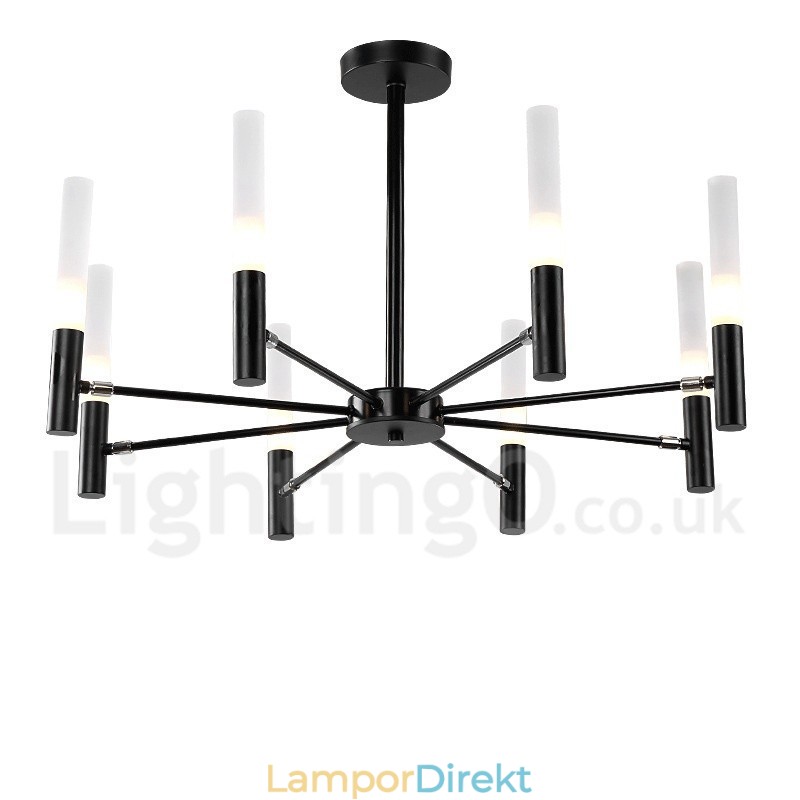 8 Light Roterbar Modern Contemporary Chandelier Light