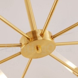 8 Light Roterbar Modern Contemporary Chandelier Light