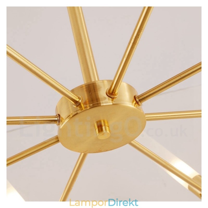 8 Light Roterbar Modern Contemporary Chandelier Light