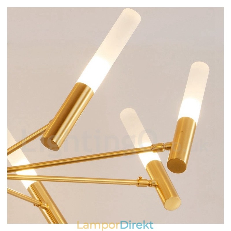 8 Light Roterbar Modern Contemporary Chandelier Light