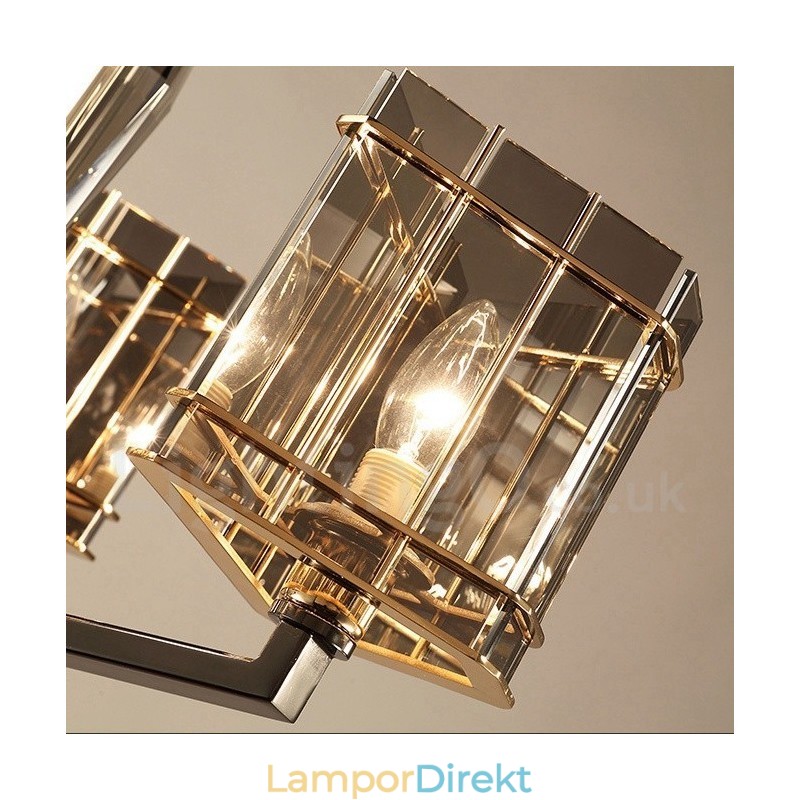 3 Ljus Modern Contemporary Single Tier Chandelier Light