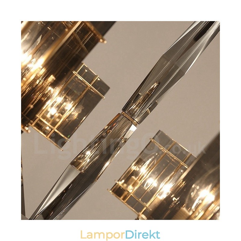 3 Ljus Modern Contemporary Single Tier Chandelier Light