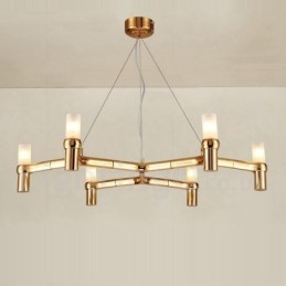 Ljus Single Tier Modern Contemporary Chandelier Lamp Light