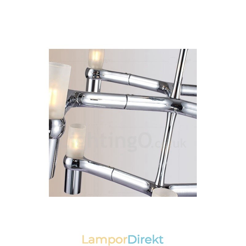 12 Light 3 Tier Modern Contemporary Chandelier Lamp Light