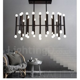 Modern Contemporary 42 Light Chandelier For Light