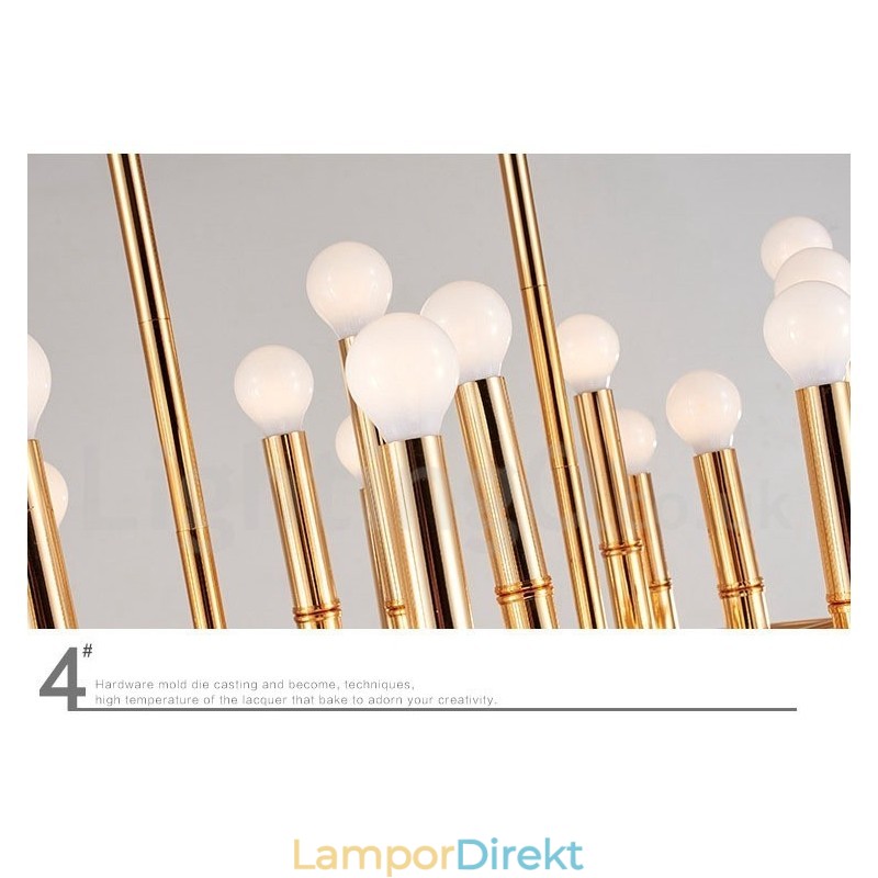 Modern Contemporary 42 Light Chandelier For Light