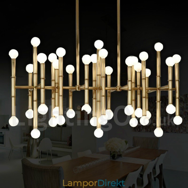 Modern Contemporary 42 Light Chandelier For Light