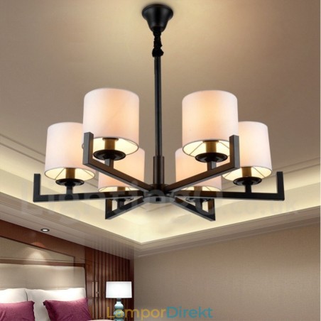 Modern Contemporary 6 Light Single Tier Chandelier Lamp Light Modern Contemporary 6 Light Single Tier Chandelier Lamp Light