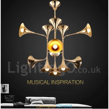 12 Ljus Ljuskrona Lampa Modern Modern Stil Ljus 12 Ljus Ljuskrona Lampa Modern Modern Stil Ljus