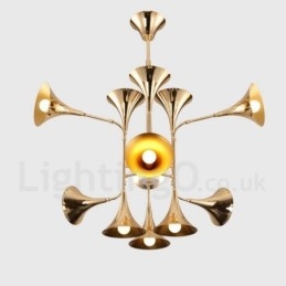 12 Ljus Ljuskrona Lampa Modern Modern Stil Ljus
