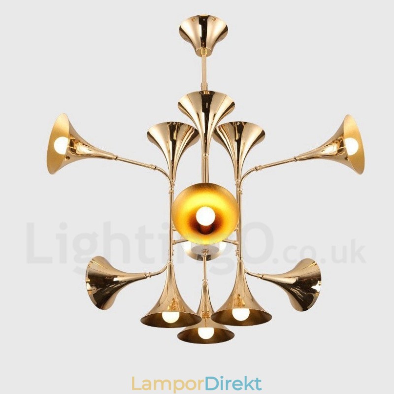 12 Ljus Ljuskrona Lampa Modern Modern Stil Ljus