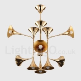 12 Ljus Ljuskrona Lampa Modern Modern Stil Ljus