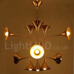 12 Ljus Ljuskrona Lampa Modern Modern Stil Ljus