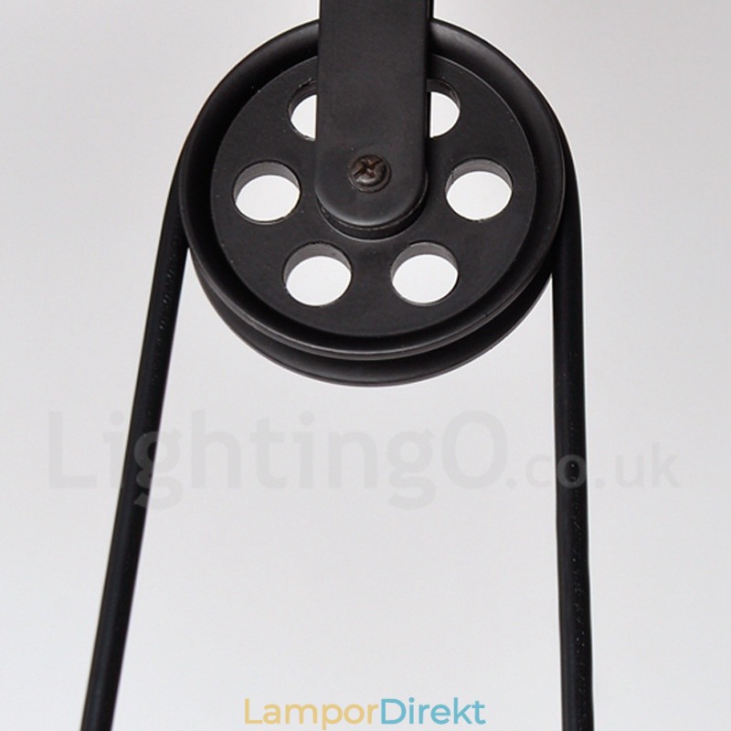 2 Ljus Country Vintage Metall Taklampa