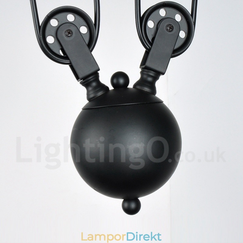 2 Ljus Country Vintage Metall Taklampa