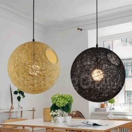 Modern Och Modern Taklampa I Bamburotting