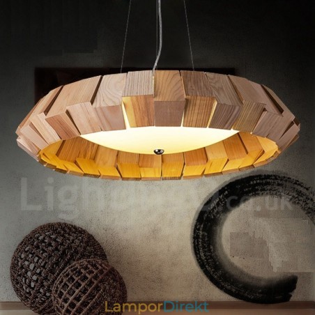 Modern Och Modern Trä Taklampa Modern Och Modern Trä Taklampa
