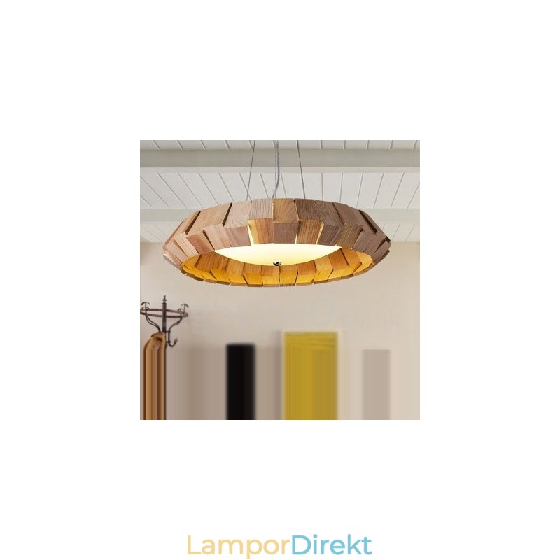 Modern Och Modern Trä Taklampa