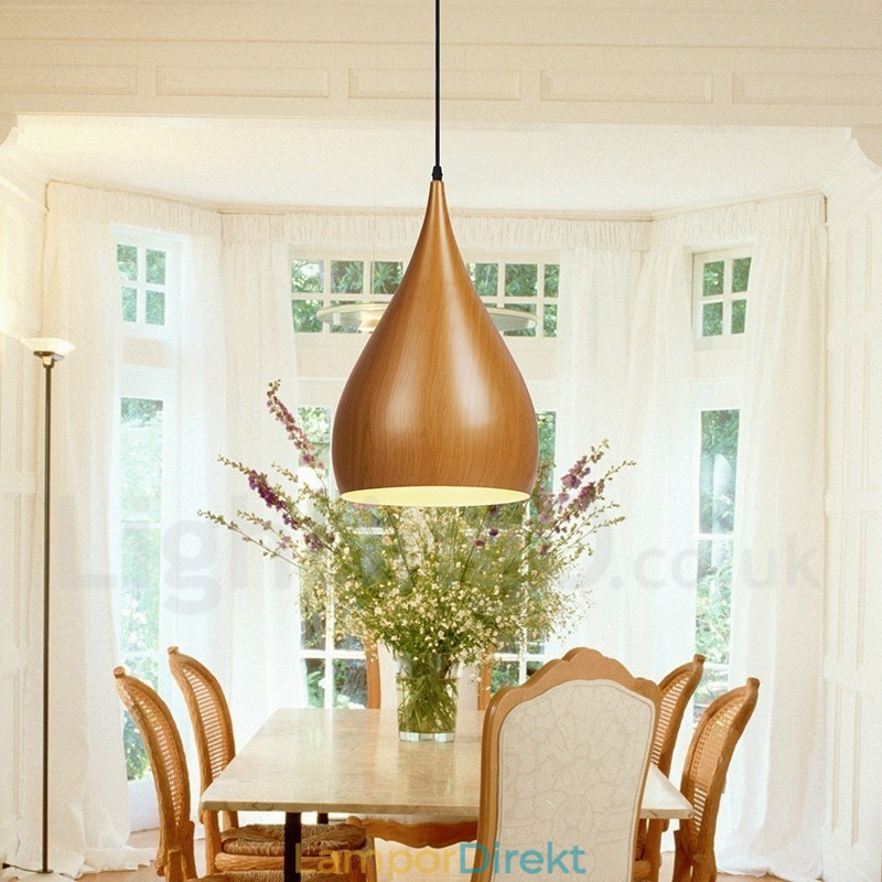 1 Ljus Traditionell Klassisk Taklampa