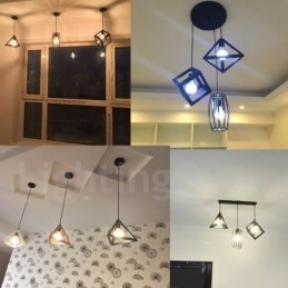 Modern Contemporary Multi Colors Metal 1 Light Pendel Light