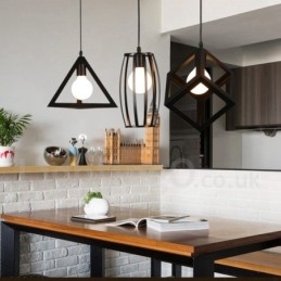 Modern Contemporary Multi Colors Metal 1 Light Pendel Light