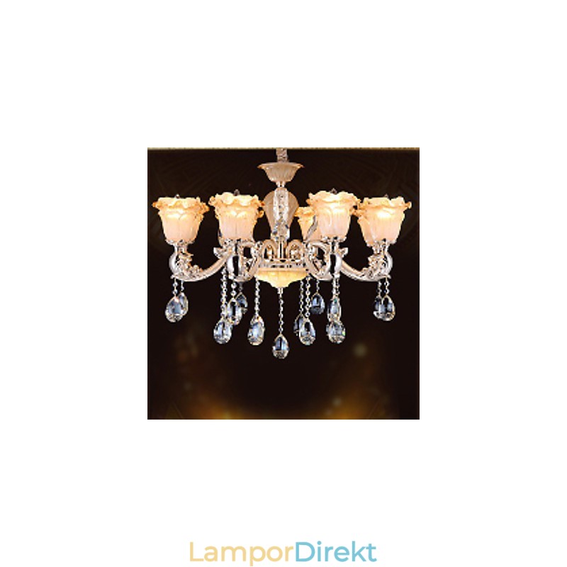 European Style Retro Crystal Pendellampa Americange Lampa