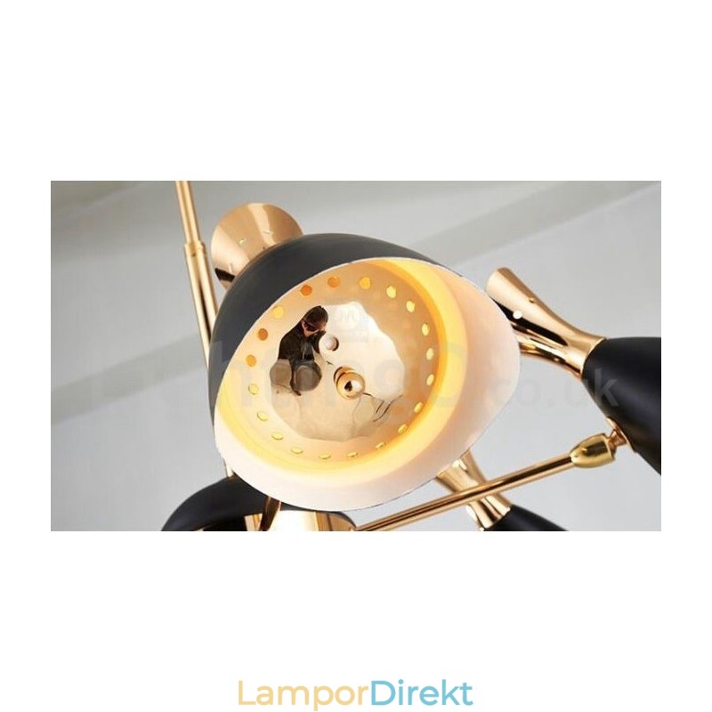 Modern Contemporary 6 Light Chandelier Lamp