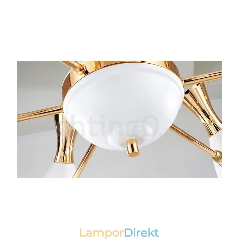 Modern Contemporary 6 Light Chandelier Lamp