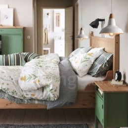 Modern Contemporary 1 Light Wood Concrte Pendellampa