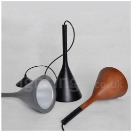 1 Ljus Vintage Concrte Pendellampa