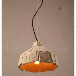 Vintage Concrte Taklampa