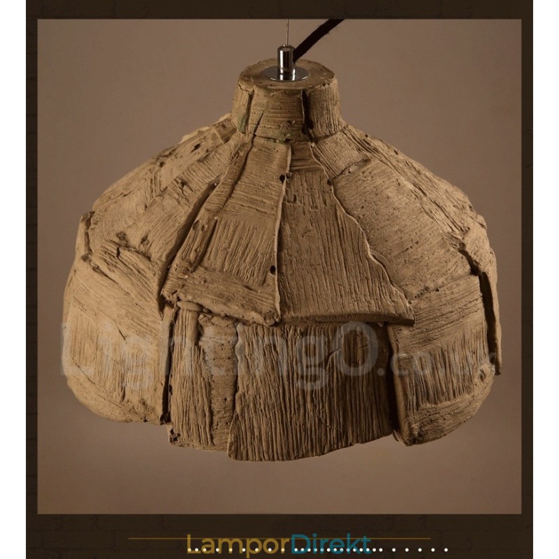 Vintage Concrte Taklampa