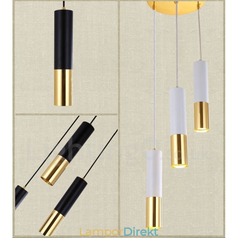 3 Ljus Modern Contemporary Pendellampa