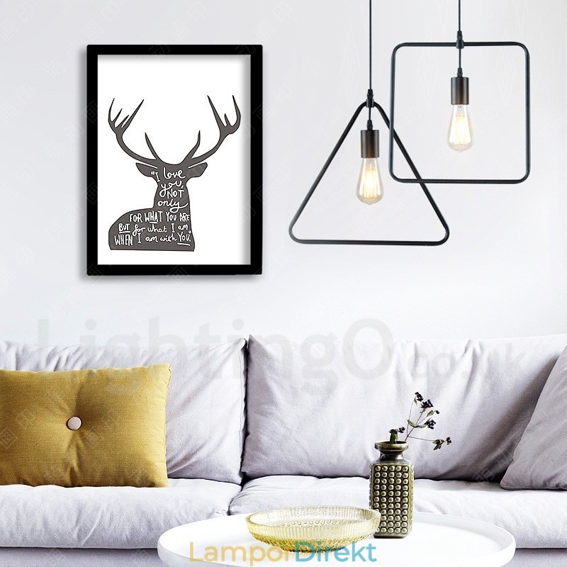 Modern Contemporary Metal 1 Light Pendel Light