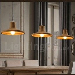 Modern Contemporary Concrte Single Light Pendellampa