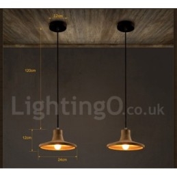 Modern Contemporary Concrte Single Light Pendellampa