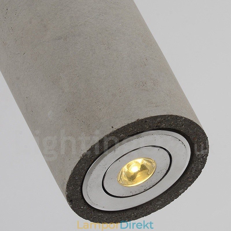 Modern Contemporary 1 Light Concrte Pendellampa