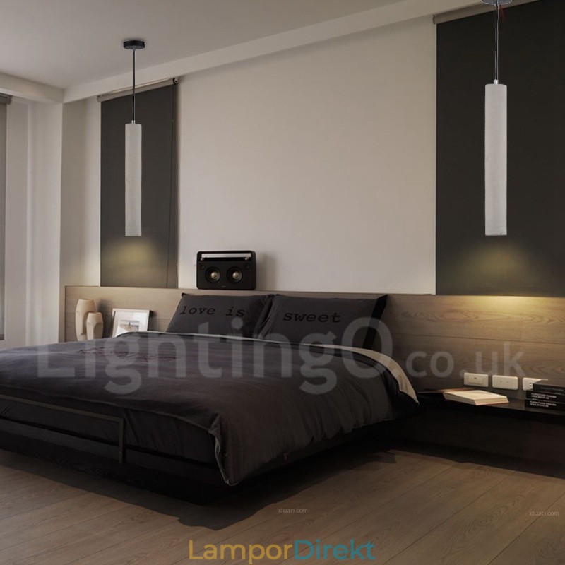 Modern Contemporary 1 Light Concrte Pendellampa