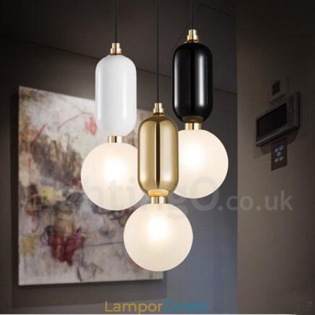 Modern Och Modern Taklampa Med Glasskärm Modern Och Modern Taklampa Med Glasskärm