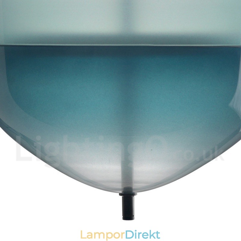 Modern Och Modern Gradientfärg Taklampa Med Glasskärm