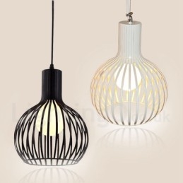 Modern Contemporary Metal 1 Light Globe Pendellampa
