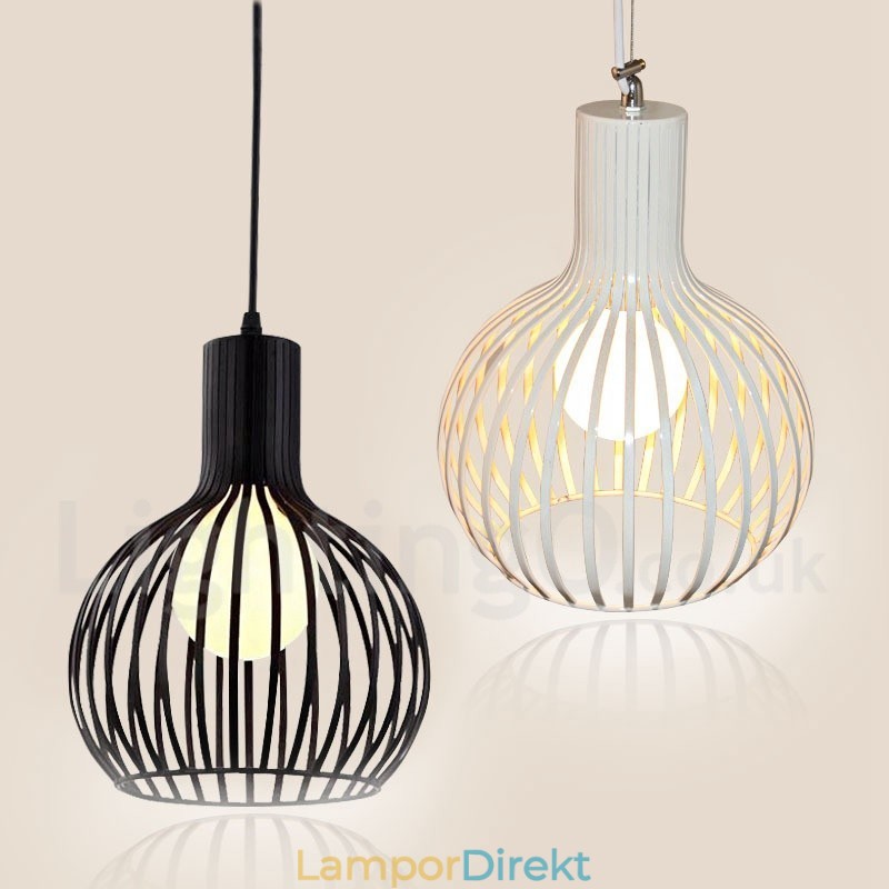Modern Contemporary Metal 1 Light Globe Pendellampa